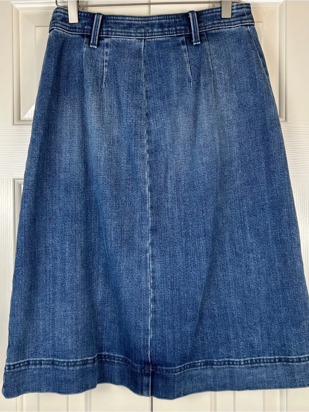 Talbots Denim Midi Skirt